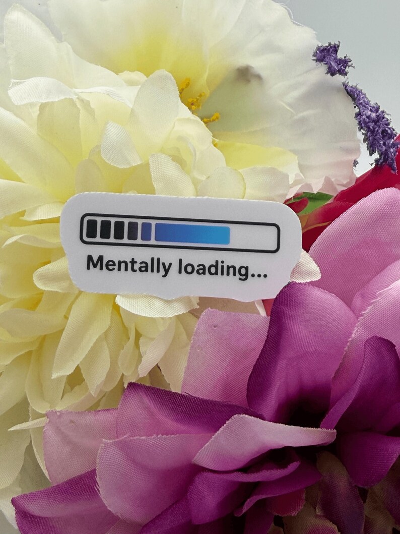 Mentally Loading Progress Bar Sticker