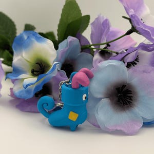 Mischief Sock Monster - 3D Printed PLA Keychain & Purse Charm