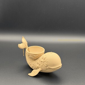 Whale Jewelry Holder Trinket Dish 3D Printed PLA
