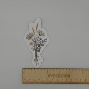 Wildflower Bouquet Sticker Cottagecore Floral Decal
