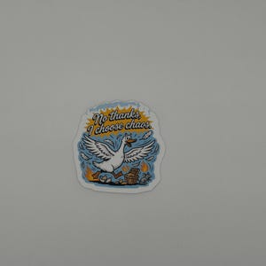 Funny Goose Chaos Vinyl Sticker