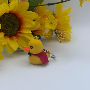 Vampire Duck 3D Printed Keychain