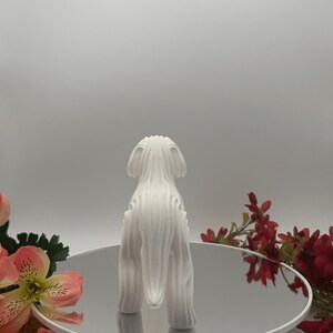 3D Printed Dog Statue Figurine, Modern Decor, Dog Lover Gift, Pet Lover Home Accent