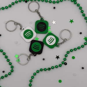 Spotify 3D Printed NFC Keychain