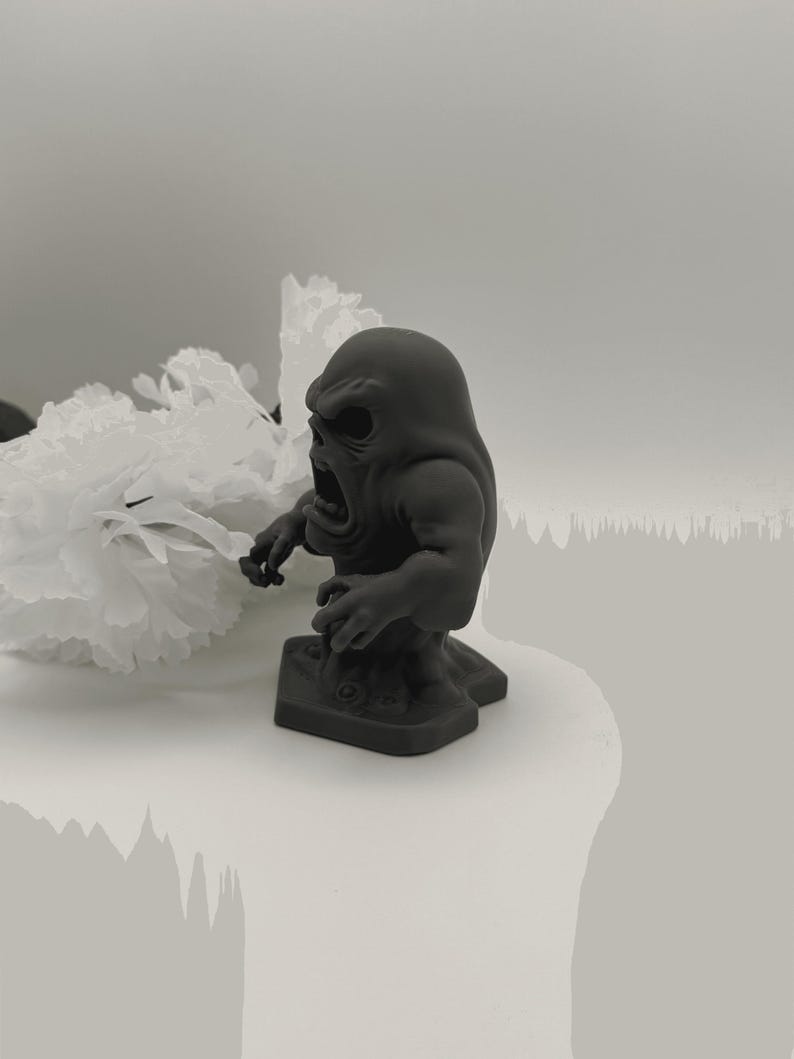 Ghost Monster PLA Art Print Horror Desk Decor