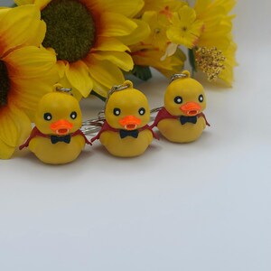 Vampire Duck 3D Printed Keychain