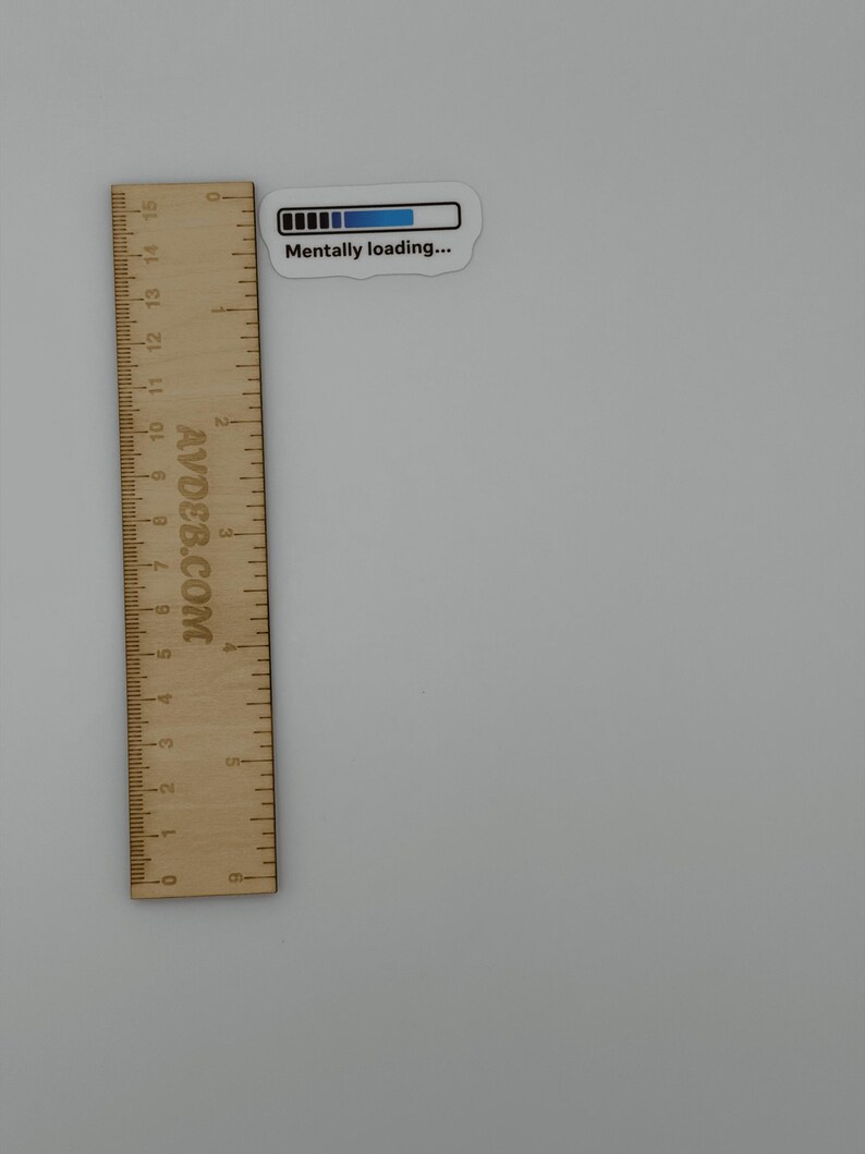 Mentally Loading Progress Bar Sticker