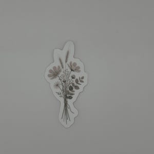 Wildflower Bouquet Sticker Cottagecore Floral Decal