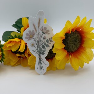 Wildflower Bouquet Sticker Cottagecore Floral Decal