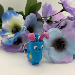 Mischief Sock Monster - 3D Printed PLA Keychain & Purse Charm