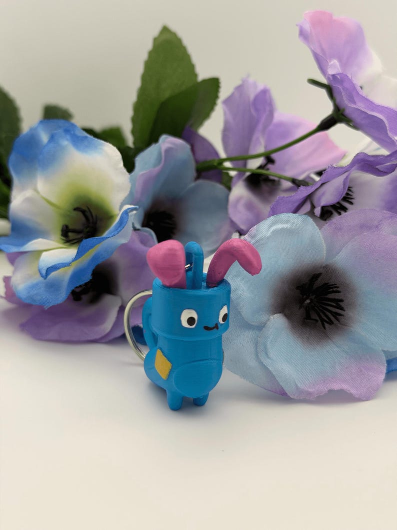 Mischief Sock Monster - 3D Printed PLA Keychain & Purse Charm
