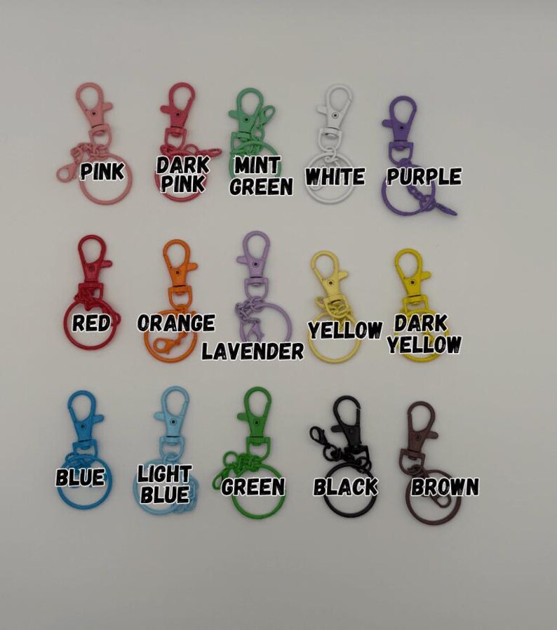 Personalized 3D Printed Name Keychain, Custom Name & Letter
