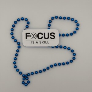 Focus Is a Skill Vinyl Sticker