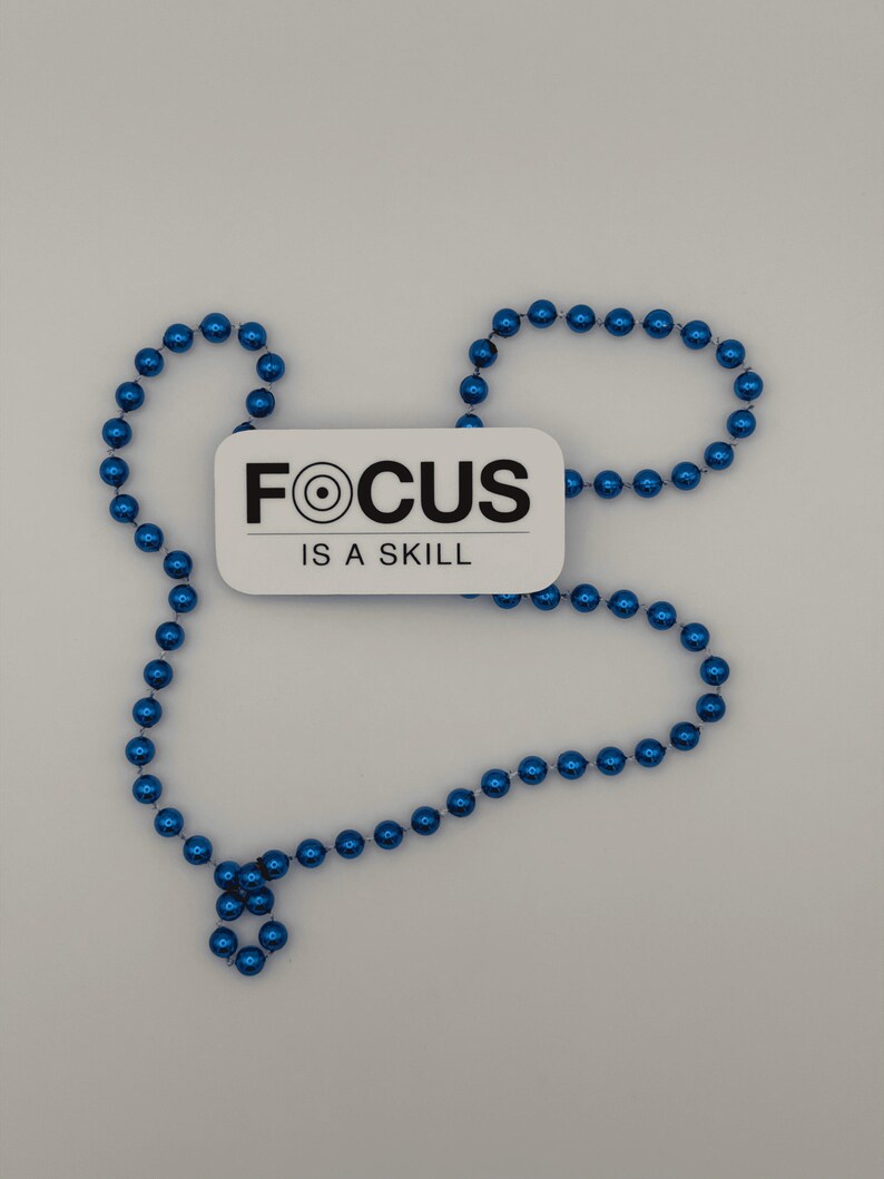 Focus Is a Skill Vinyl Sticker