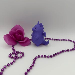 Potato Dragon Sculpture, Cute Kawaii Fantasy Dragon Figurine, 3D Printed, Unique Desk & Shelf Art Piece