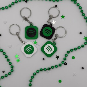Spotify 3D Printed NFC Keychain