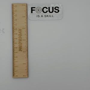 Focus Is a Skill Vinyl Sticker