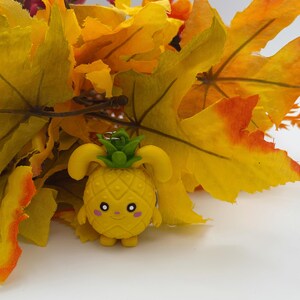 Cute Pineapple Bunny Keychain – 3D Printed Kawaii Fruit Bunny Charm
