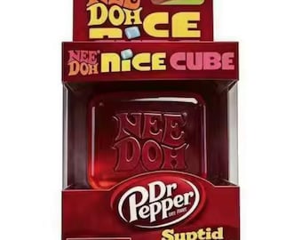 NeeDoh Nice Cube Super Solid Squish Viral Squishy Pizza Teddy Bear