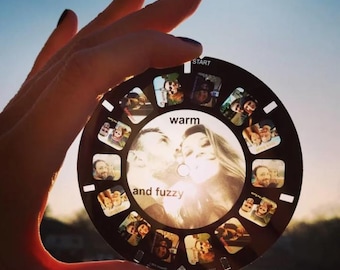ViewMaster personalizado, carrete de visor personalizado: regalo fotográfico personalizado para el Día de la Madre, recuerdo nostálgico.