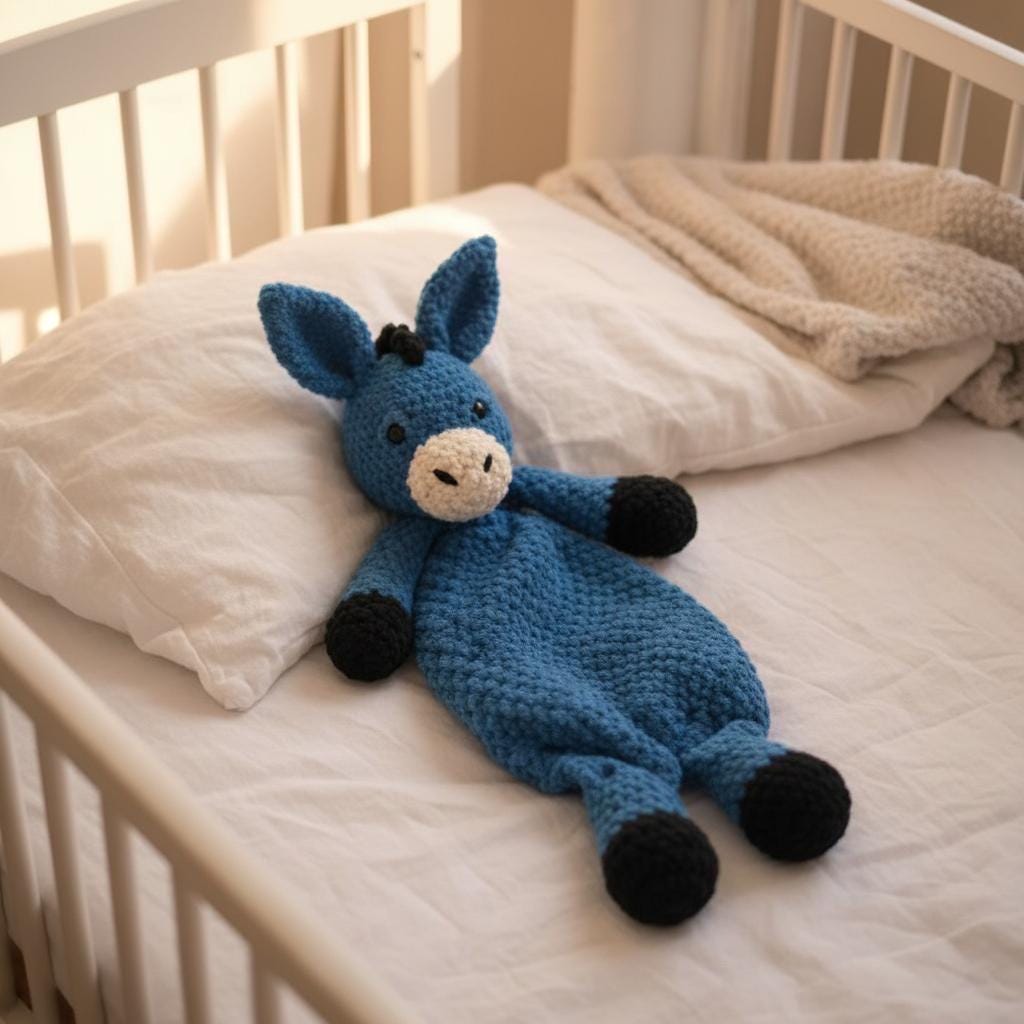 Crochet Donkey Lovey