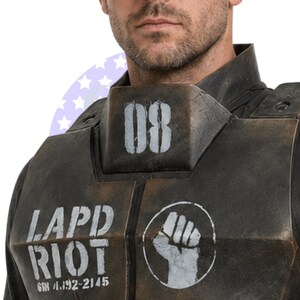 NCR Ranger Front Armor Cosplay, Fallout New Vegas Handmade Tactical Vest, NCR Ranger Costume, Fallout Cosplay Front Chest Armor image 5