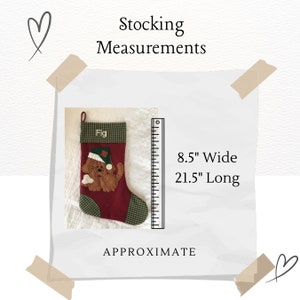 Girl Elf Stocking, Christmas Stocking with Elf, Elf Christmas Stocking, Stocking for Girl, Girl Stocking, Traditional Stocking image 10