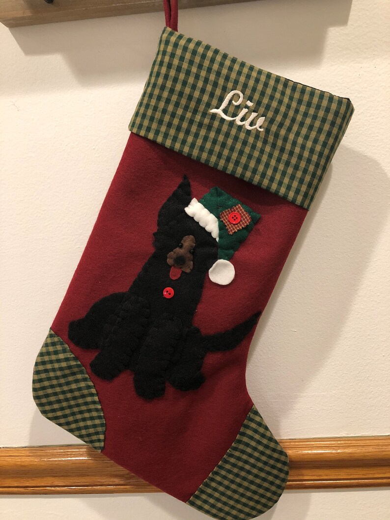 German Shepherd Stocking Stocking for German Shepherd Dog Etsy