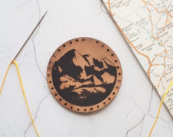 Patch en cuir Mountain Explorer