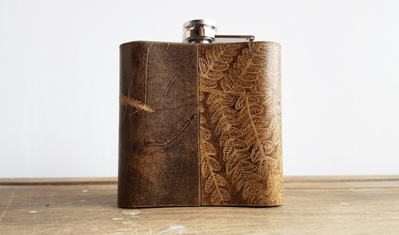 6oz Fern Leaf Flask 6oz Fern Leaf Flask