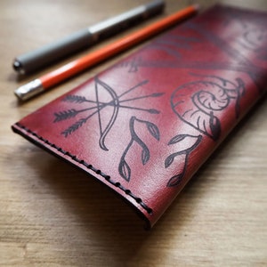 D&D Leather Pencil Case, Dice Case image 6