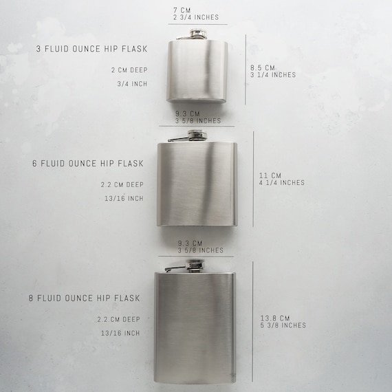 8oz Aegishjalmur Stainless Steel Flask 8oz Aegishjalmur Stainless Steel Flask