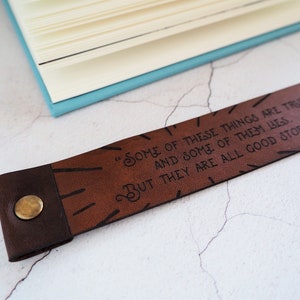 Personalised bookmark, The Quote Bookmark, gift for literature lovers image 4