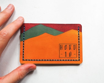 Y2K Colour Block Card Holder - 90s limited edition