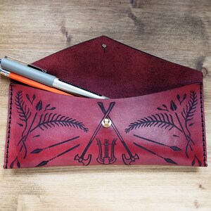 D&D Leather Pencil Case, Dice Case image 7