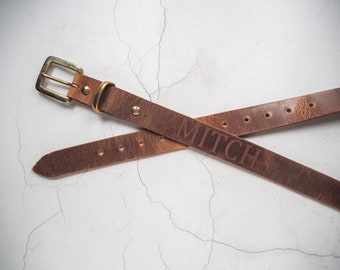 Leather belt for oriental gal