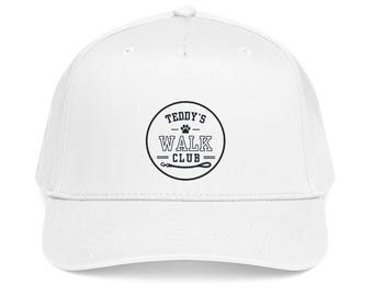Personalized Walk Club Baseball Cap, Custom Pet Name Hat, Dog Mom Gift, Dog Dad Gift, Pet Parent Printed Cap