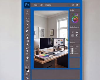 Art mural miroir personnalisé avec impression numérique | Decota, décor miroir plexi argenté