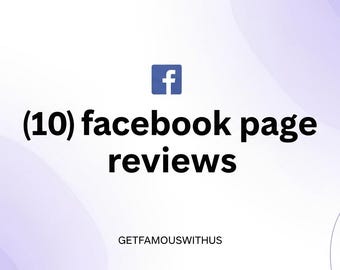 10 facebook page reviews | Real Page Growth | Social Media Promotion