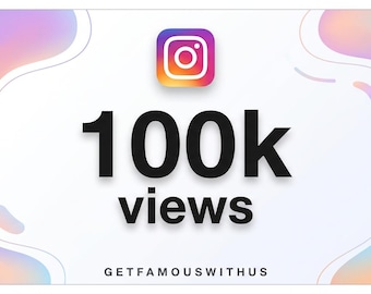 100k Real Instagram Video Views | Organic Reel Promotion, Visibility Boost