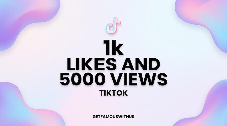 1k TikTok Likes, 5k Views, Fast Delivery TikTok Growth Service image 1
