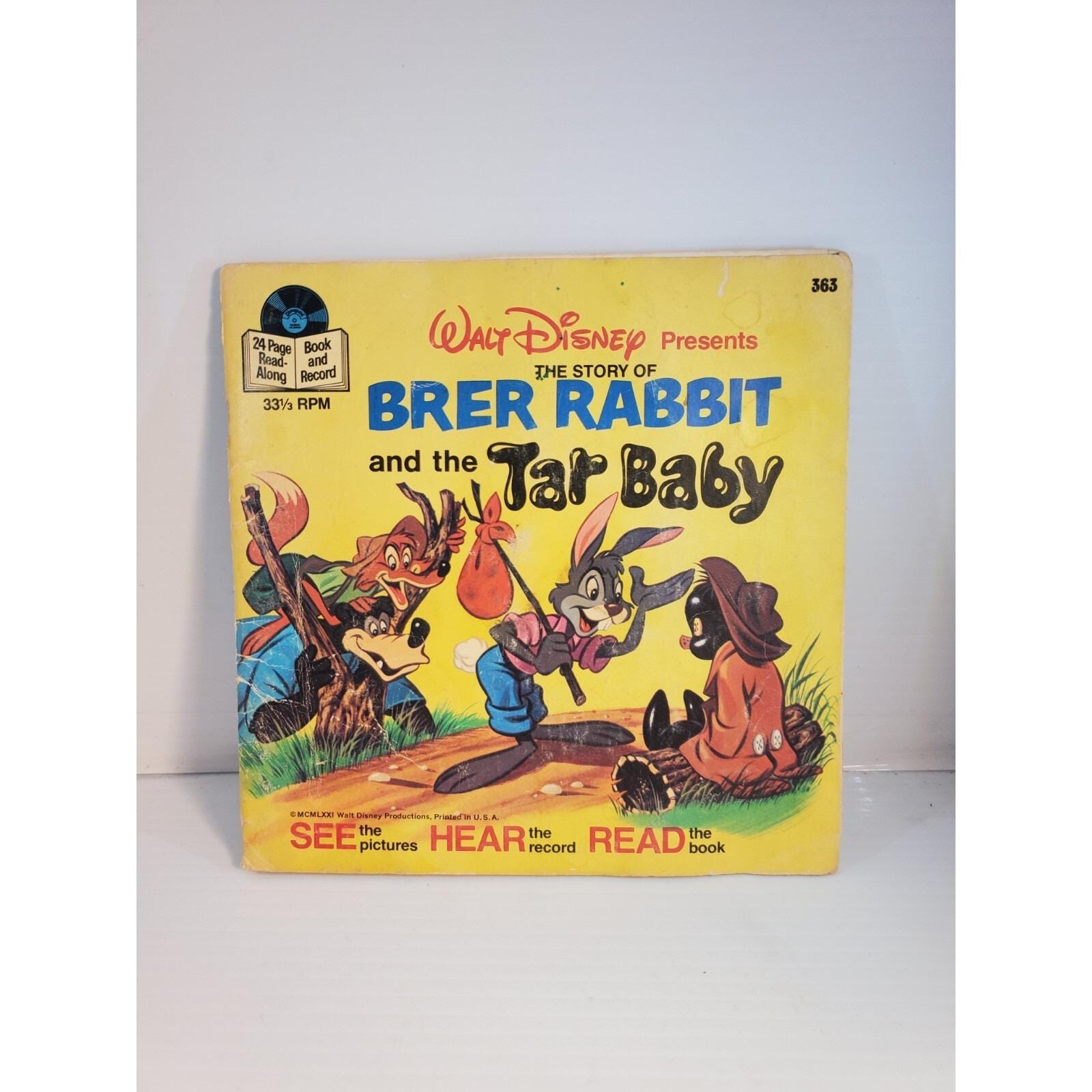 Brer Rabbit and the Tar Baby Book and Record - Etsy