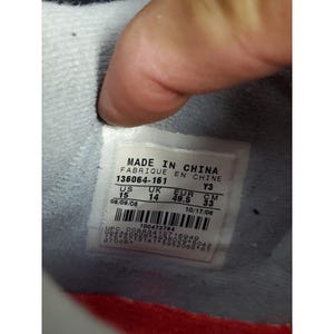 Nike Air Jordan 3 Retro 2007 Rojo Fuego Talla 15 136064-161 imagen 8