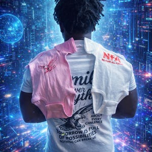 NFA No Fear All Focus Graphic Tee – Motivational Streetwear, Gym Athlete Shirt