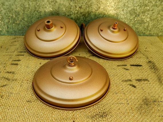Ceiling Canopy 8 Copper Large Pendant Light Canopy Etsy