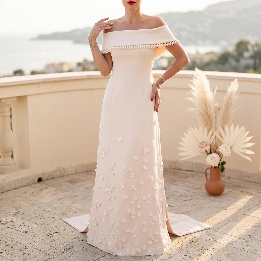 Beach Wedding Dress No Train - Etsy