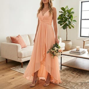 strapless open back dress PRETTYGARDEN Women's Flowy Maxi Dress Summer Sleeveless V Neck Spaghet main image 1
