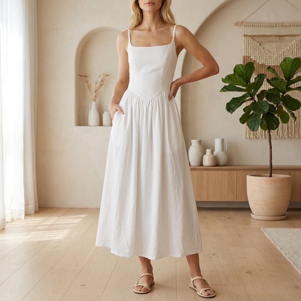 sachin and babi light blue dress Vacation dress women sleeveless floral polyester ankle-length summer casual  empire waist from Dhgate Basic & Casual Dresses main image 0