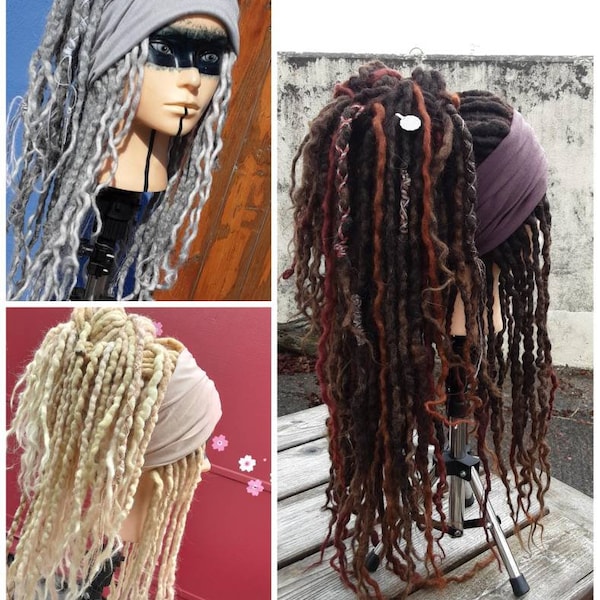 aYa Create a Custom Order Dreadlock Layered Knot Wig