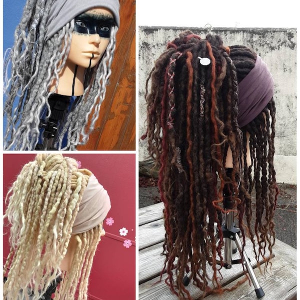 aYa Erstellen Sie eine Custom Order Dreadlock Prestyled Upstyle Perücke